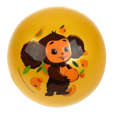 Мяч Чебурашка 23 см Играем вместе AD-9(CHE) 01